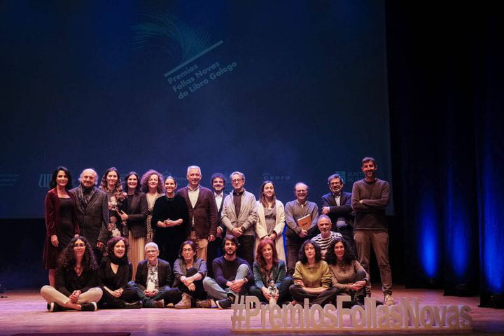 Gañadoras dos Premio Follas Novas do Libro Galego 2023